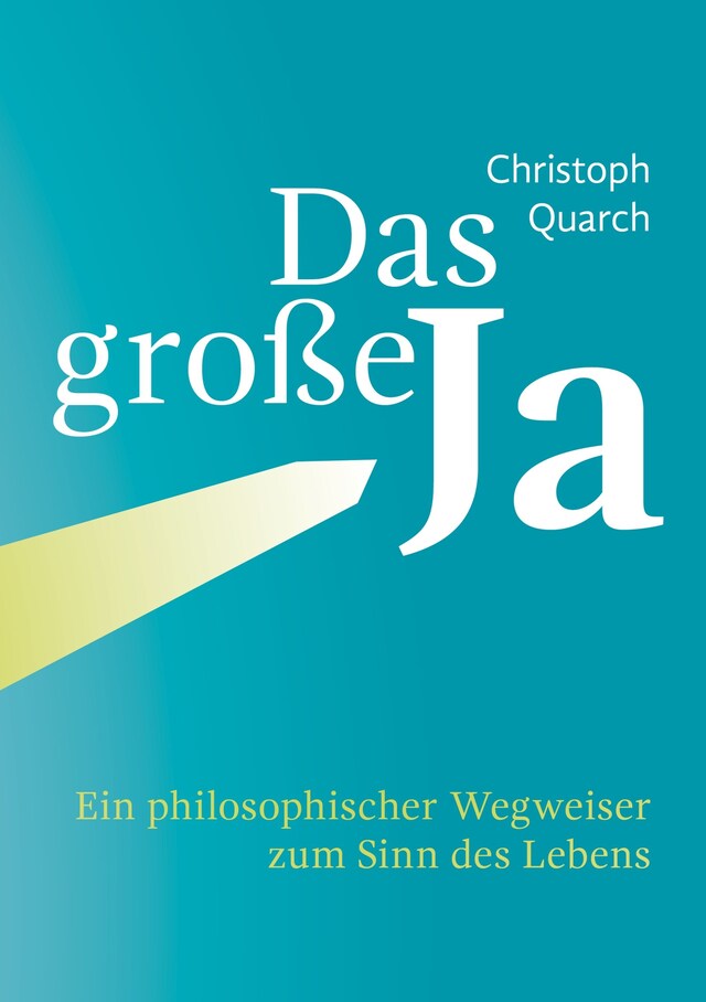 Book cover for Das große Ja