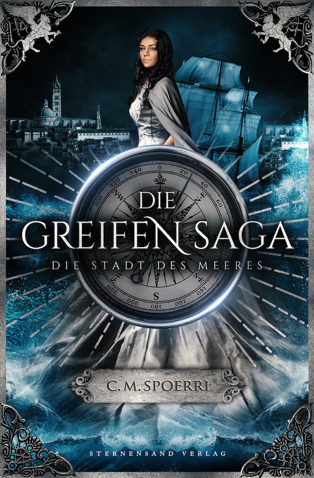 Portada de libro para Die Greifen-Saga (Band 3): Die Stadt des Meeres