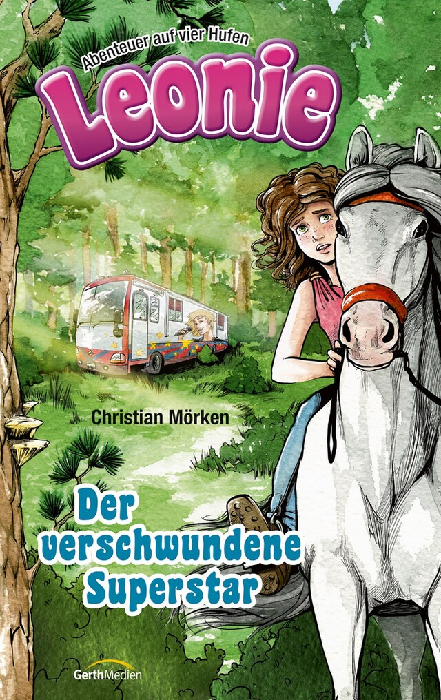 Book cover for Leonie: Der verschwundene Superstar