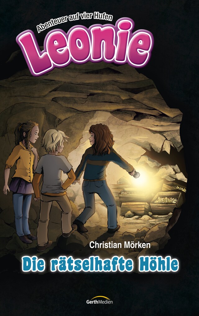 Book cover for Leonie: Die rätselhafte Höhle