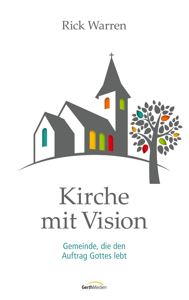 Kirjankansi teokselle Kirche mit Vision
