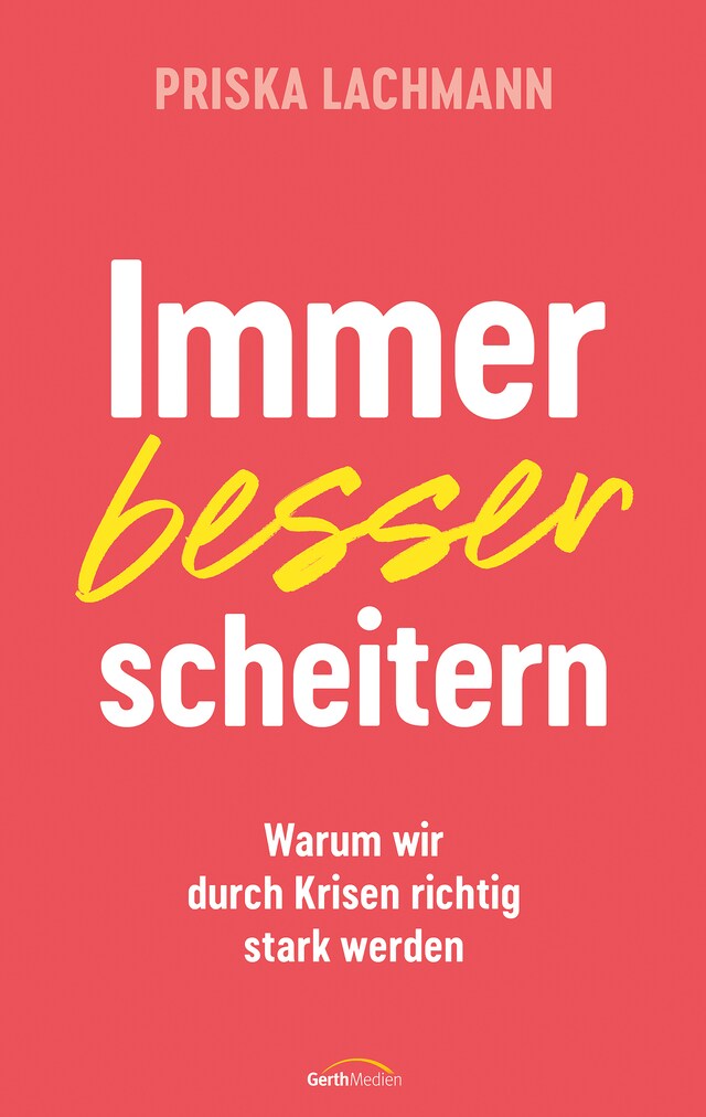 Book cover for Immer besser scheitern