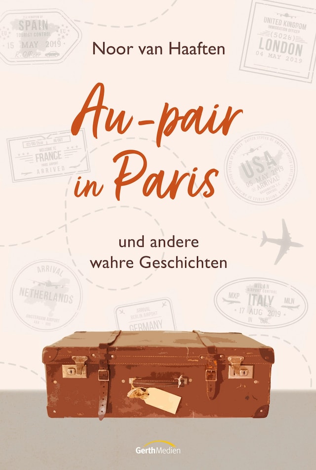 Book cover for Au-pair in Paris