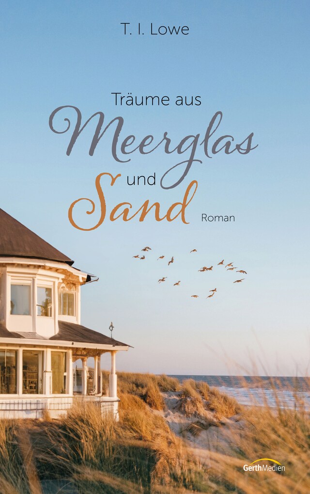 Buchcover für Träume aus Meerglas und Sand