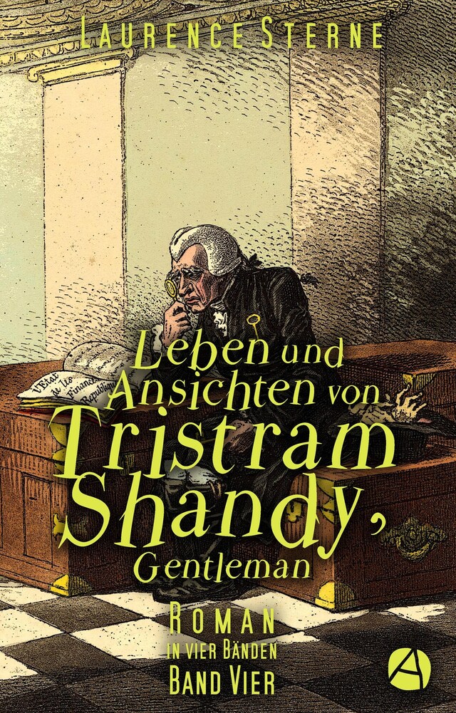 Buchcover für Leben und Ansichten von Tristram Shandy, Gentleman. Band Vier