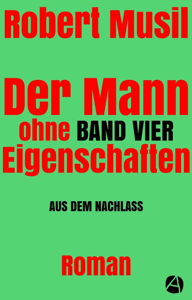 Buchcover für Der Mann ohne Eigenschaften. Band Vier