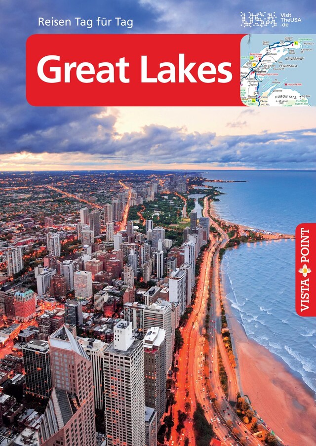 Kirjankansi teokselle Great Lakes – VISTA POINT Reiseführer Reisen Tag für Tag