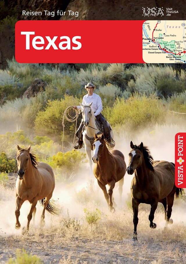 Bogomslag for Texas - VISTA POINT Reiseführer Reisen Tag für Tag