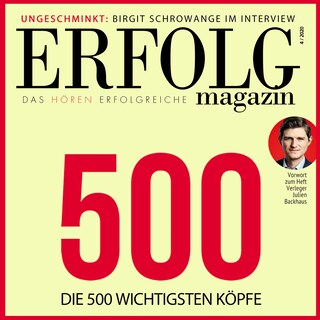 ERFOLG Magazin 4/2020 als Hörbuch