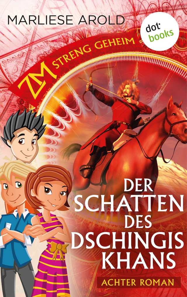 Book cover for ZM - streng geheim: Achter Roman - Der Schatten des Dschingis-Khan