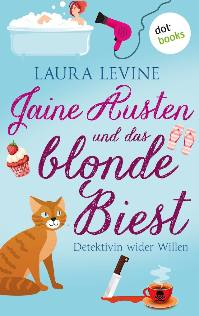Book cover for Jaine Austen und das blonde Biest: Detektivin wider Willen