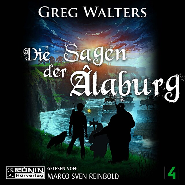 Book cover for Die Sagen der Âlaburg - Die Farbseher Saga, Band 4 (ungekürzt)