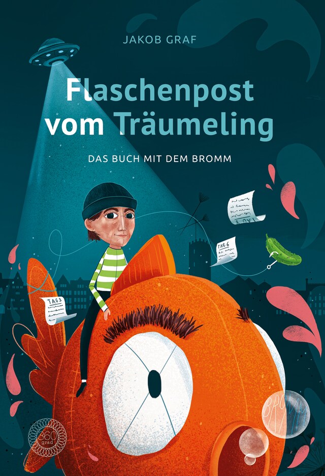 Book cover for Flaschenpost vom Träumeling