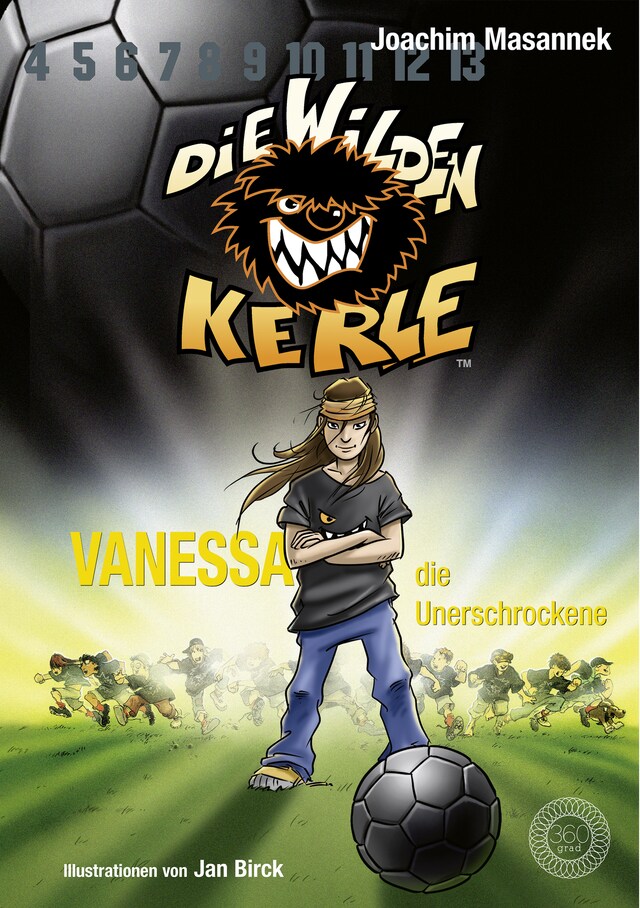 Book cover for DWK Die Wilden Kerle - Vanessa, die Unerschrockene (Buch 3 der Bestsellerserie Die Wilden Fußballkerle)