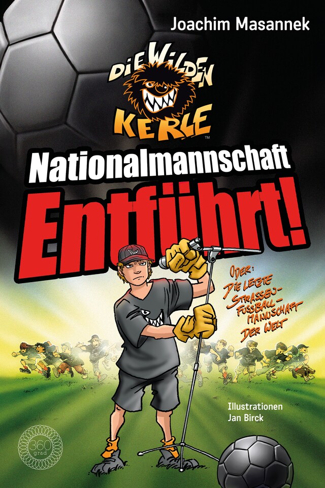 Copertina del libro per NATIONALMANNSCHAFT ENTFÜHRT!