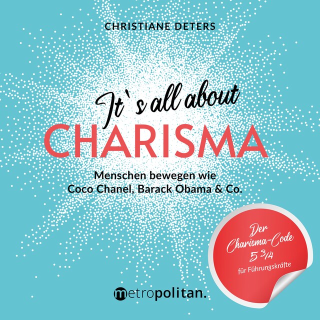 Book cover for It's all about CHARISMA