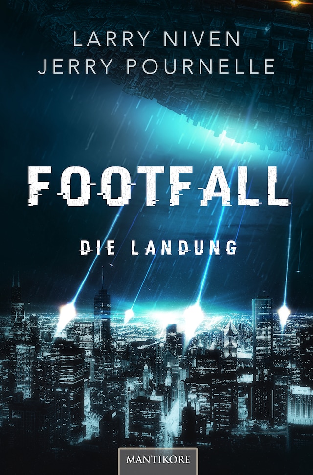 Book cover for Footfall - Die Landung