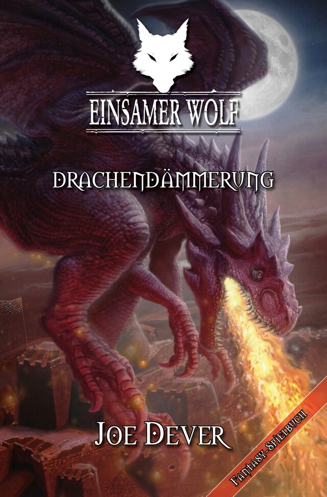 Buchcover für Einsamer Wolf 18 - Drachendämmerung