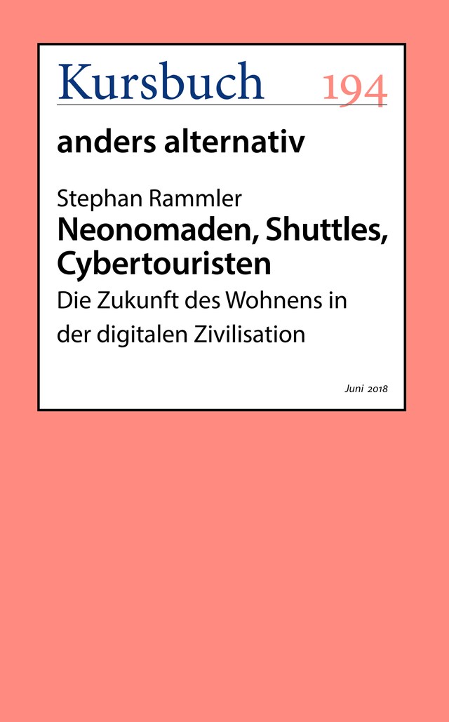 Copertina del libro per Neonomaden, Shuttles, Cybertouristen