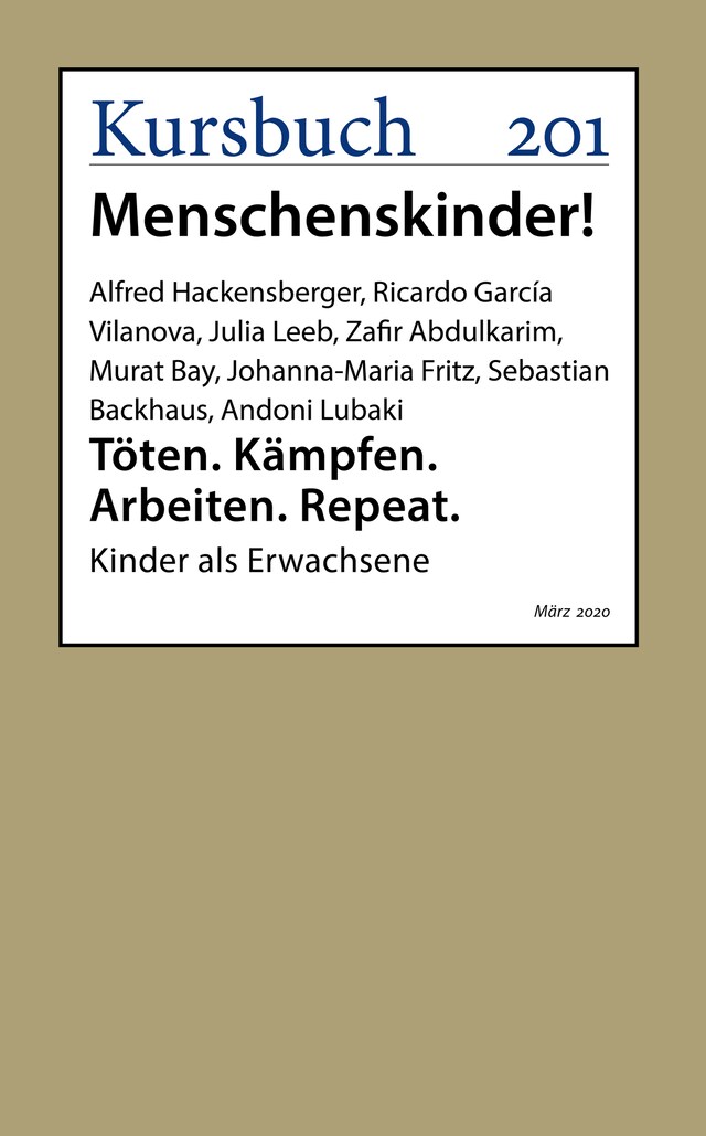 Book cover for Kämpfen. Töten. Arbeiten. Repeat.