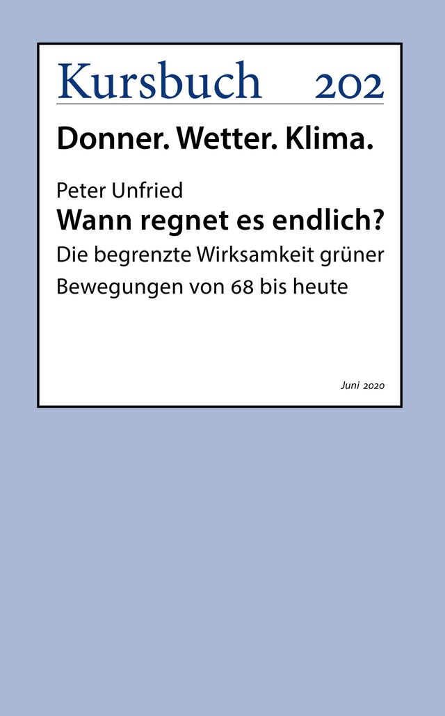 Okładka książki dla Wann regnet es endlich?