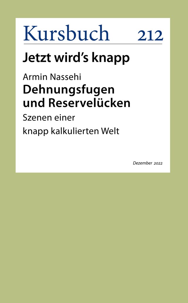 Copertina del libro per Dehnungsfugen und Reservelücken