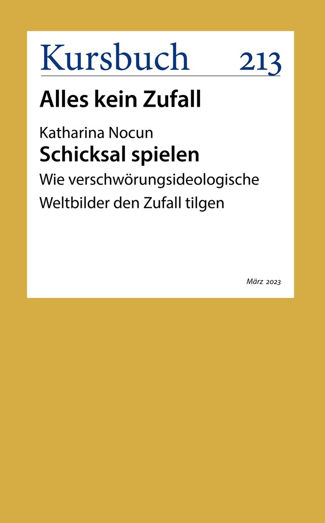 Book cover for Schicksal spielen