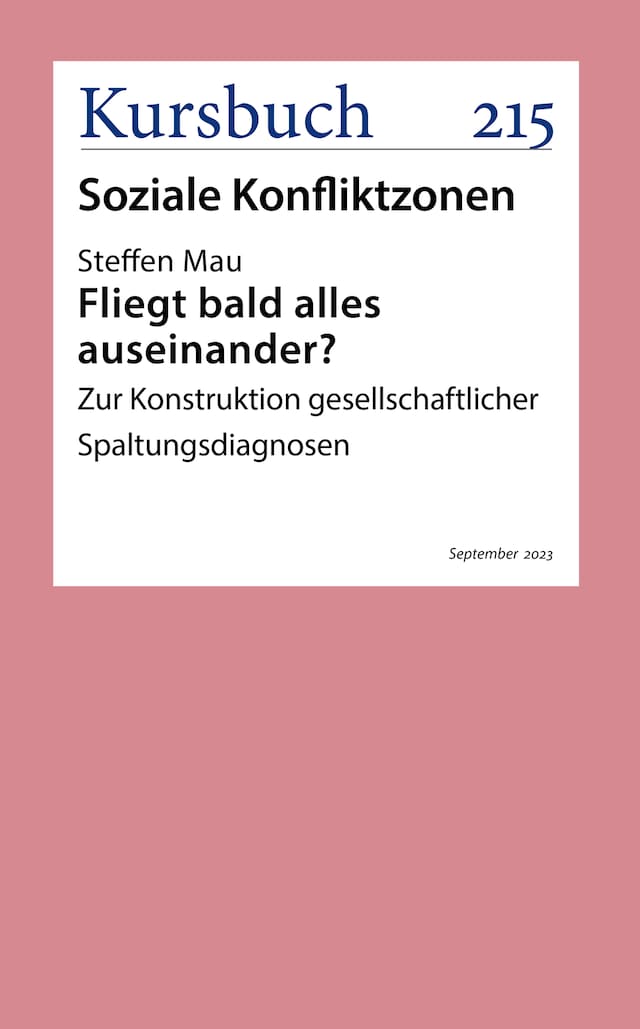 Copertina del libro per Fliegt bald alles auseinander?