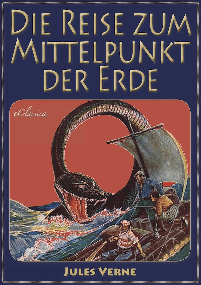 Buchcover für Reise zum Mittelpunkt der Erde