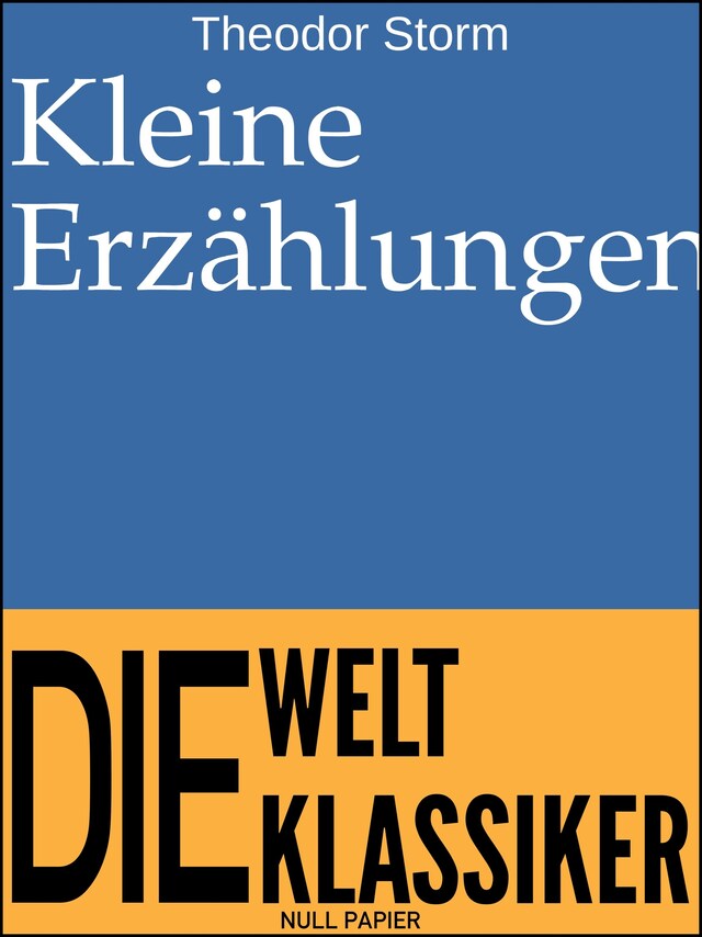 Copertina del libro per Kleine Erzählungen
