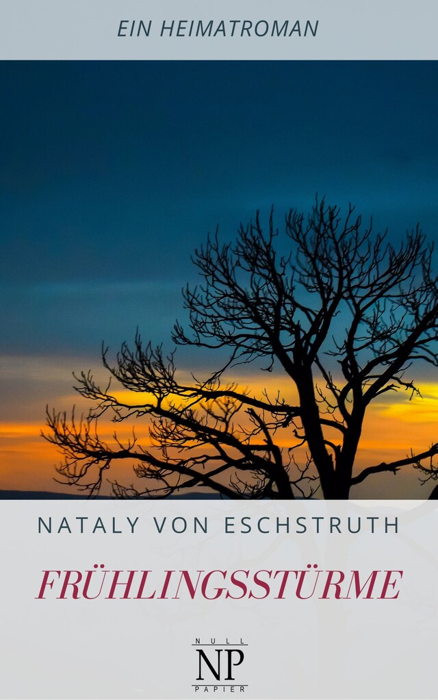 Book cover for Frühlingsstürme