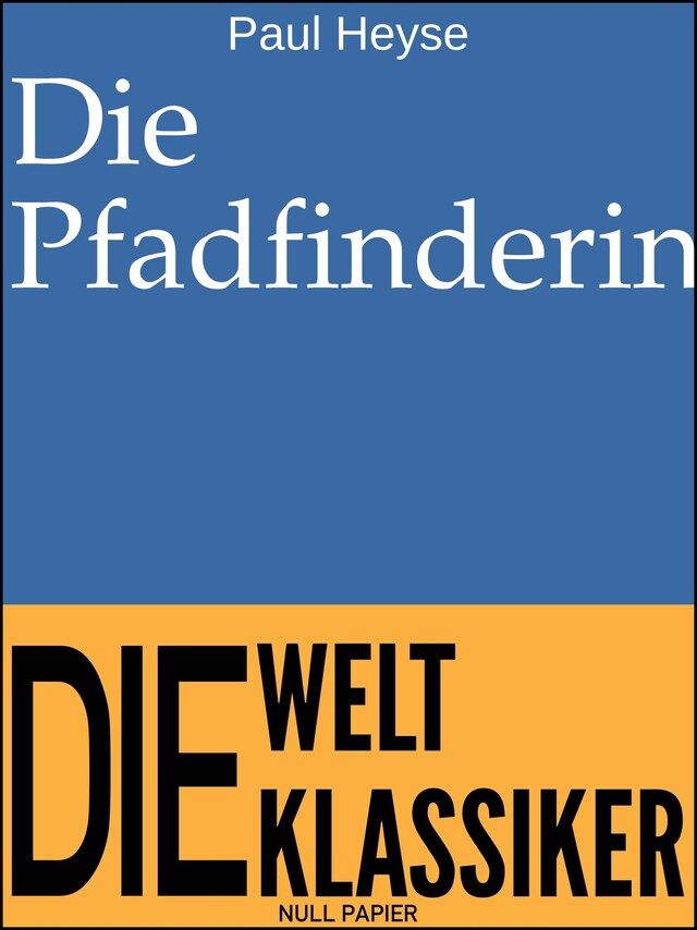 Book cover for Die Pfadfinderin