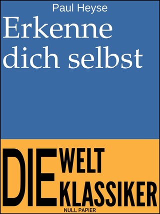 Erkenne dich selbst bookCoverFor