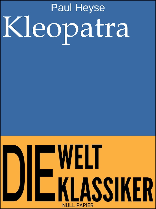 Book cover for Kleopatra