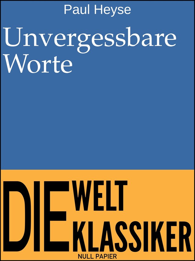 Book cover for Unvergessbare Worte