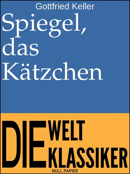 Spiegel, das Kätzchen bookCoverFor