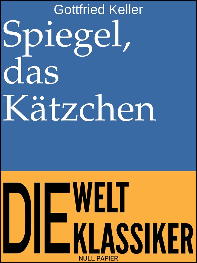 Okładka książki dla Spiegel, das Kätzchen