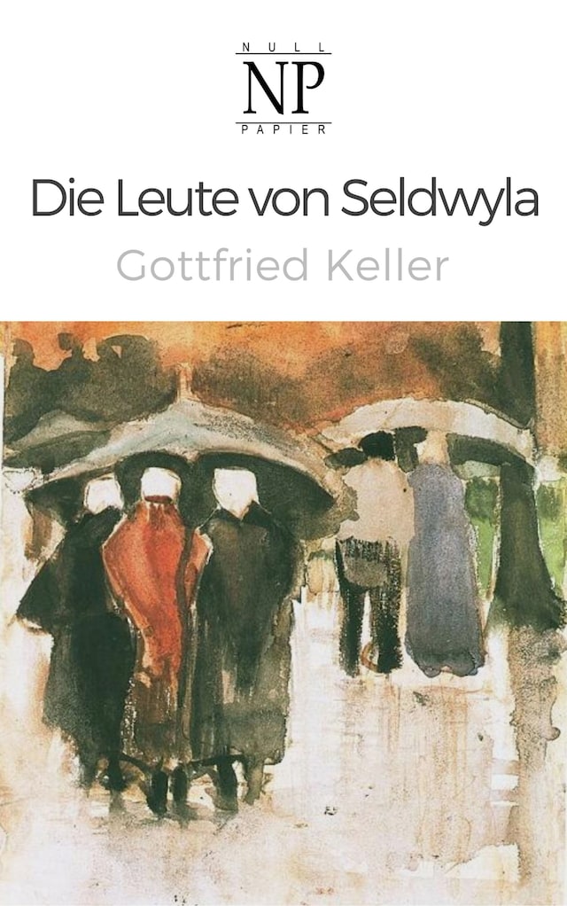 Boekomslag van Die Leute von Seldwyla
