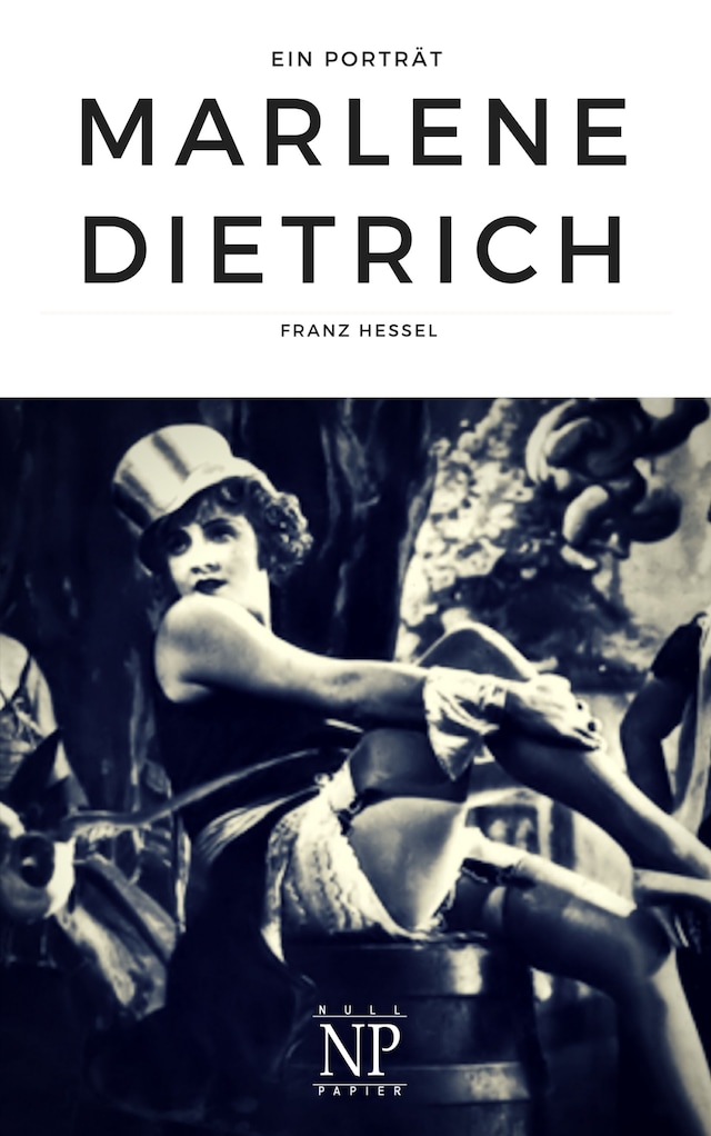 Kirjankansi teokselle Marlene Dietrich