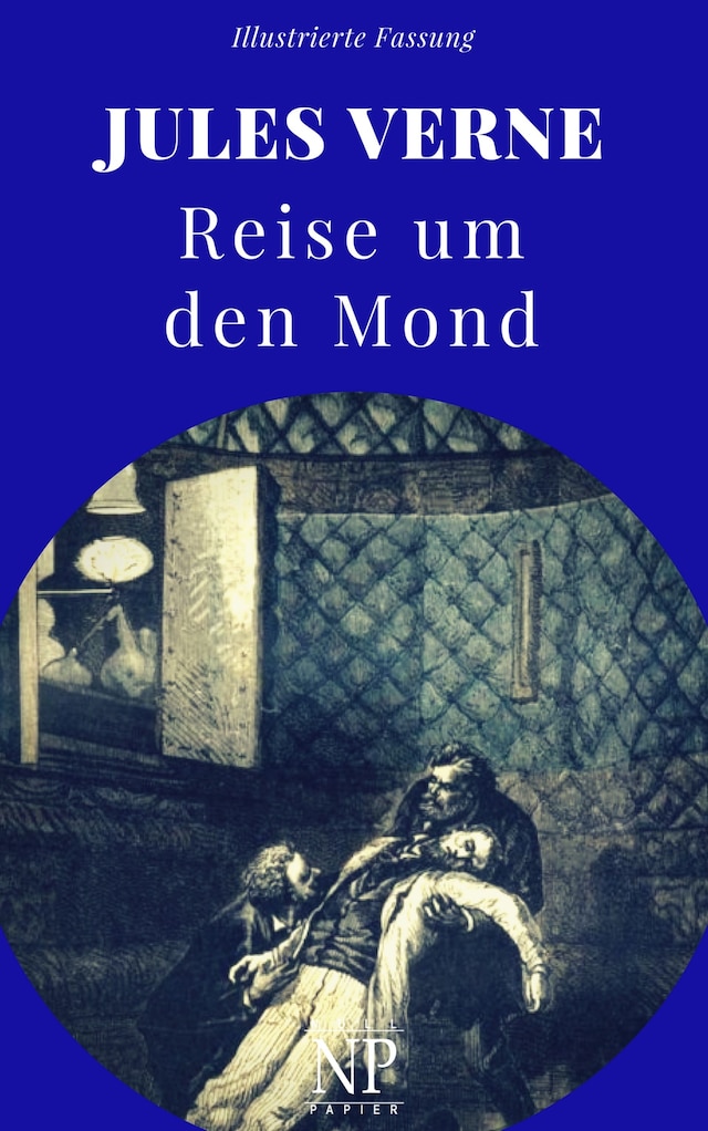 Buchcover für Reise um den Mond