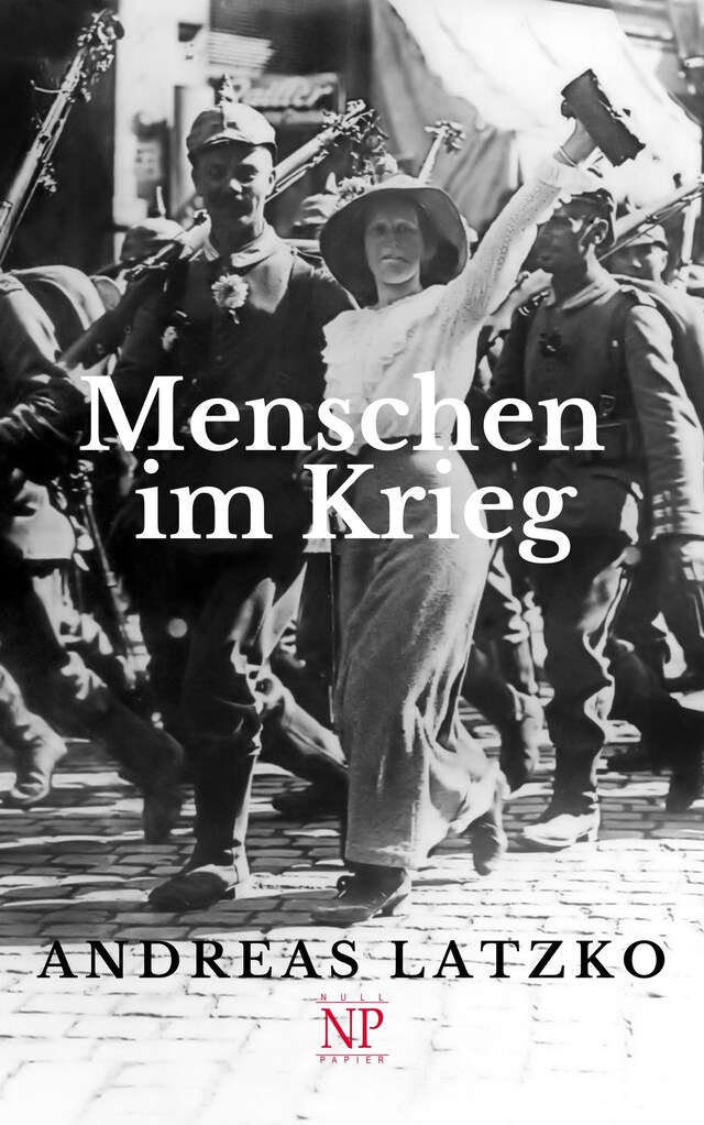 Kirjankansi teokselle Menschen im Krieg