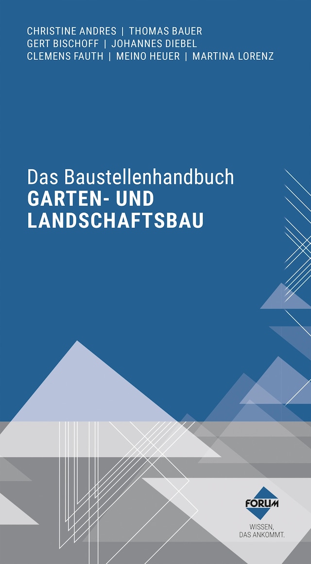 Buchcover für Das Baustellenhandbuch für den Garten- und Landschaftsbau