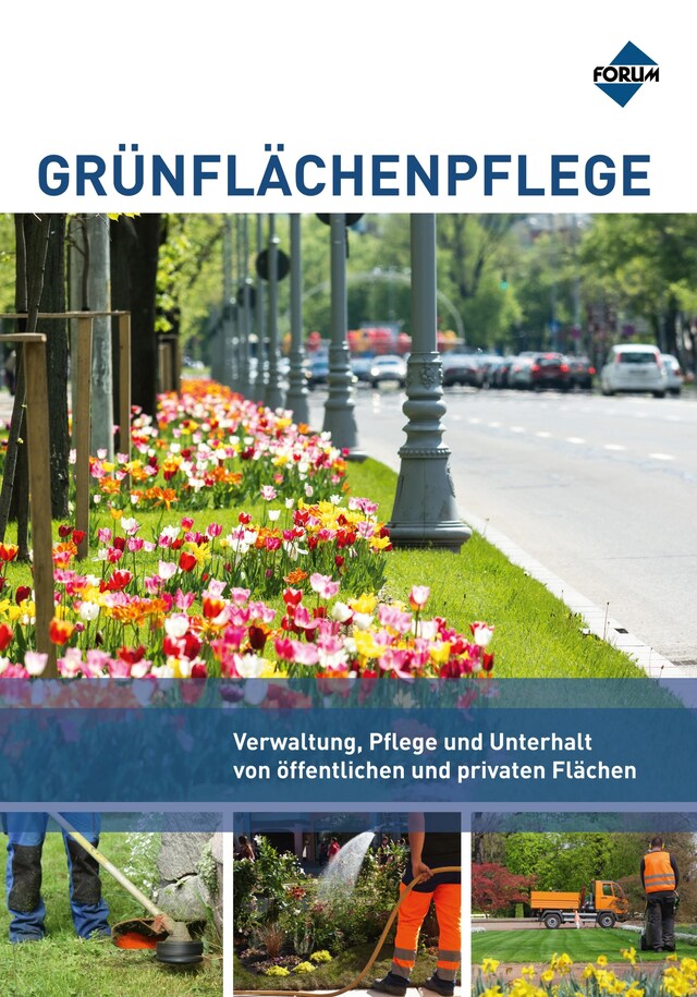 Buchcover für Grünflächenpflege