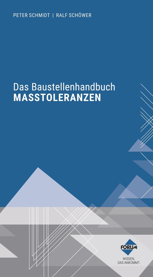 Buchcover für Das Baustellenhandbuch der Maßtoleranzen