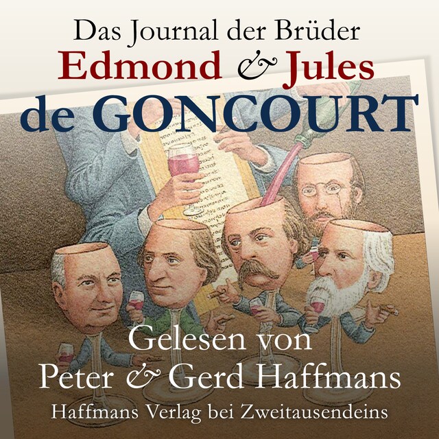 Bokomslag for Das Journal der Brüder Edmond & Jules de Goncourt