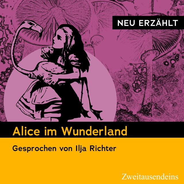 Bogomslag for Alice im Wunderland – neu erzählt