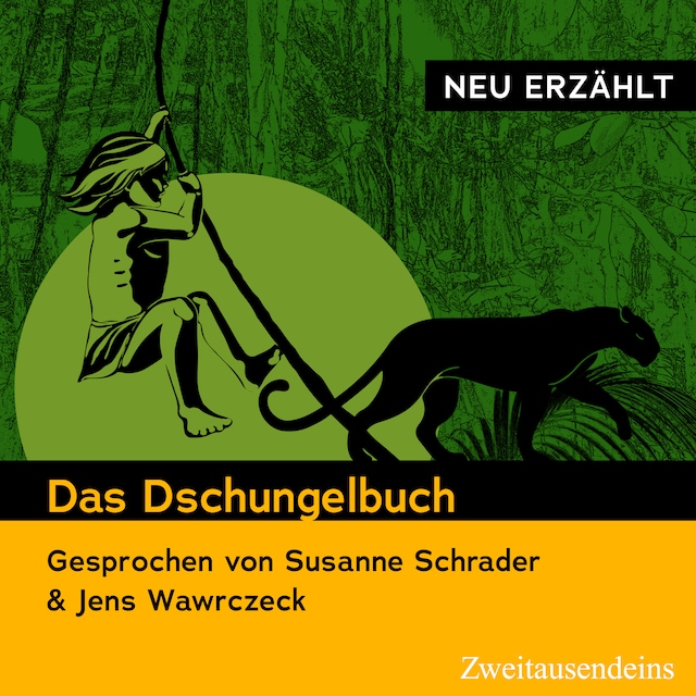 Okładka książki dla Das Dschungelbuch -  neu erzählt