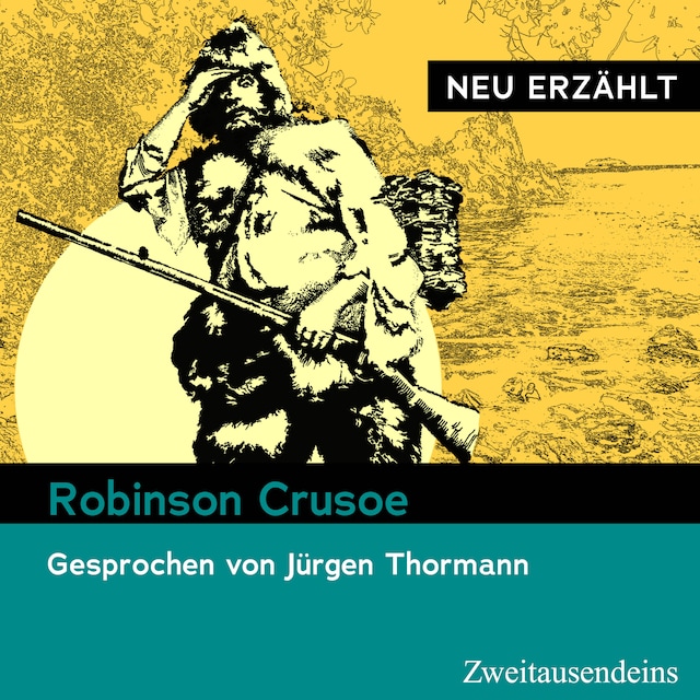 Book cover for Robinson Crusoe – neu erzählt