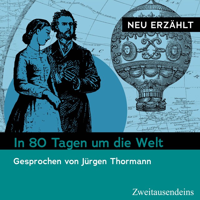 Buchcover für In 80 Tagen um die Welt – neu erzählt