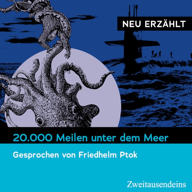 Book cover for 20.000 Meilen unter dem Meer - neu erzählt